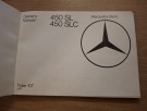 Owners manual 450SL/SLC thumbnail
