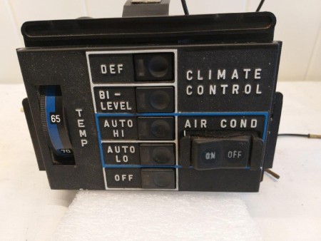Ventilasjon AC kontroll W107 USA
