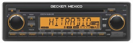 Becker Mexico inspirert CD, DAP+, Blåtann