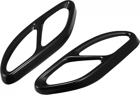 Eksostipp dobbel W205, Blank sort