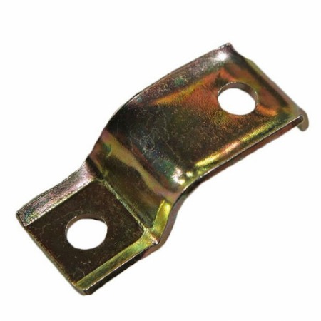 Metalbrakett for bensin/bremse-rør (gulgalv) 30mm